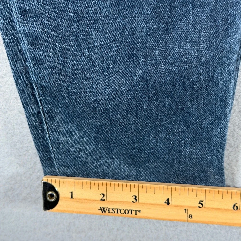 Diesel Tepphar Slim-Carrot Jeans 0842R Stretch Distressed Mens 33x32 Dark Blue